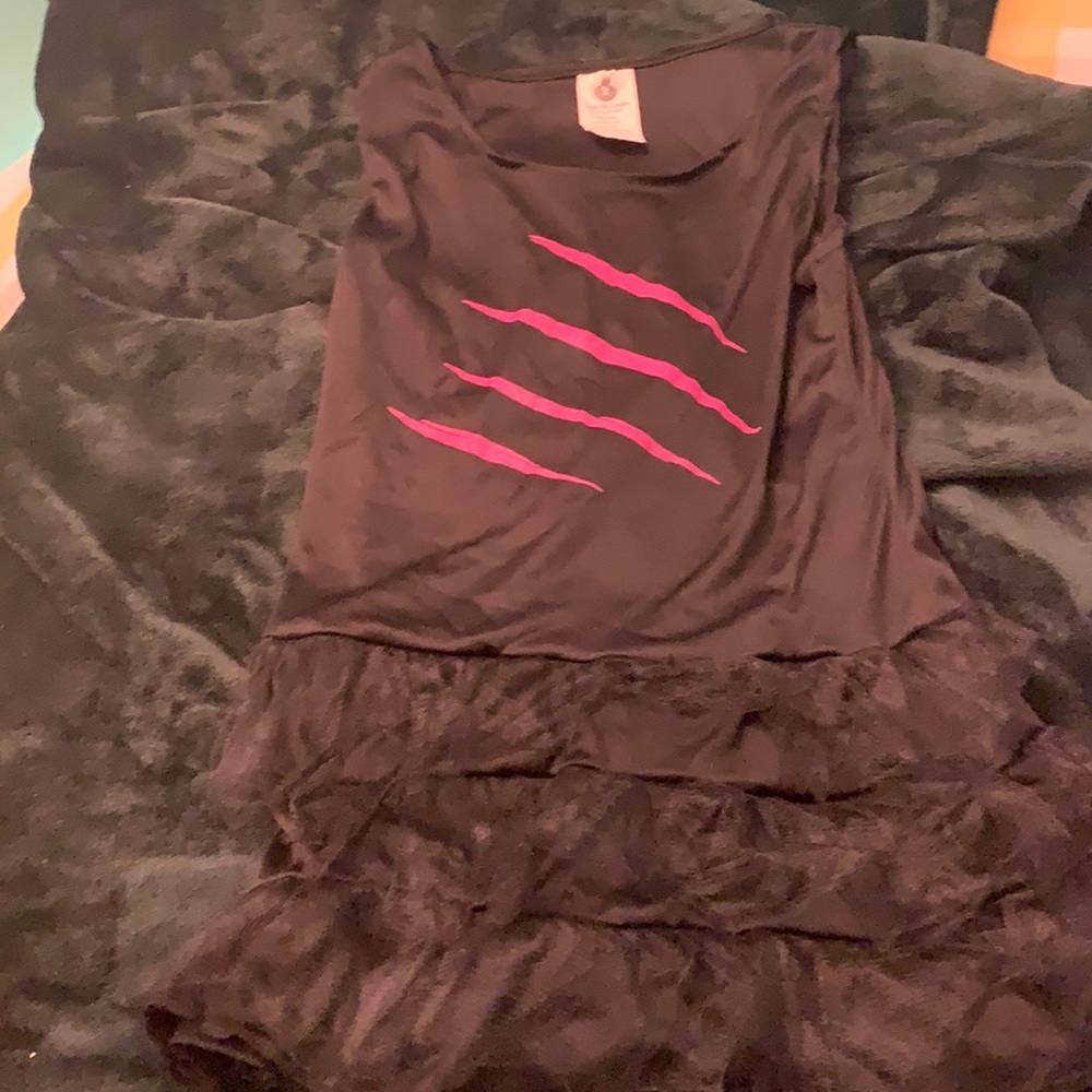 Girls Hot Pink Cheetah Costume